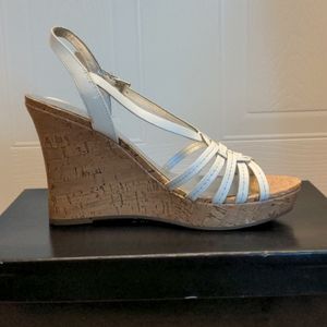 White Sandal Wedges